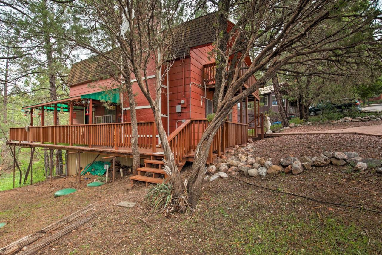 Villa Ruidoso Cabin With Deck And Grill Less Than 3 Mi To Race Track Exterior foto