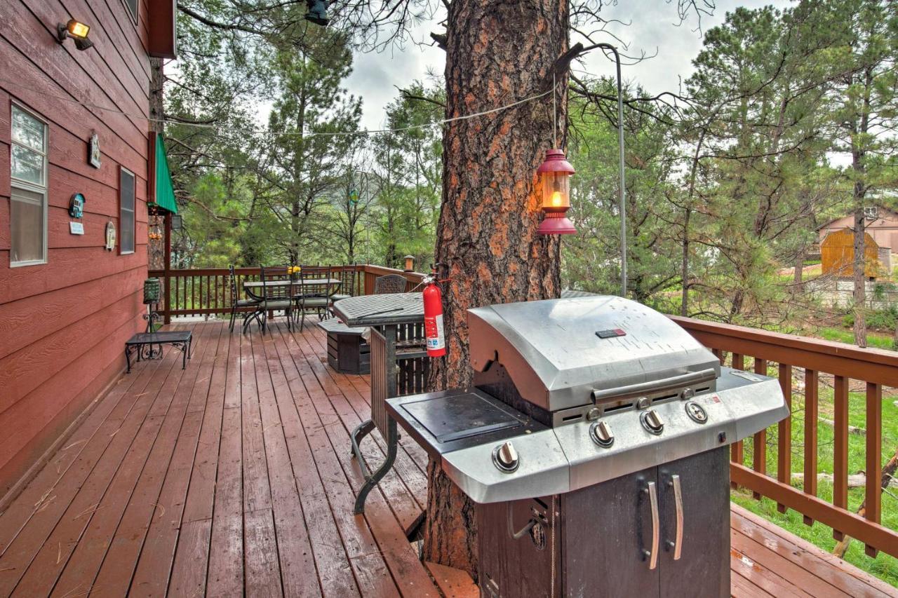 Villa Ruidoso Cabin With Deck And Grill Less Than 3 Mi To Race Track Exterior foto